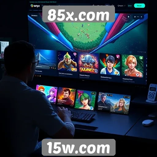 Estudo revela a interface do usuário em 85x.com